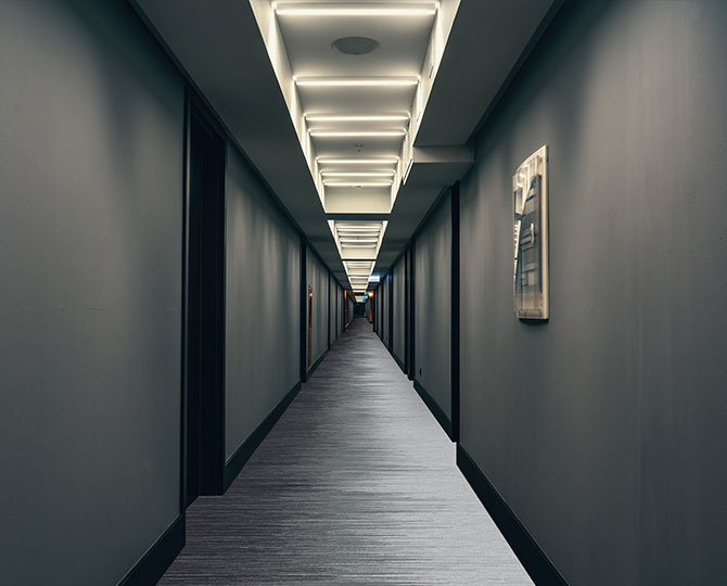 Light Grey Cut Współczesny Hotel Carpet