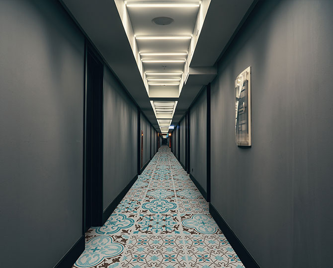 Zielony Loop Perski Resorts Carpet