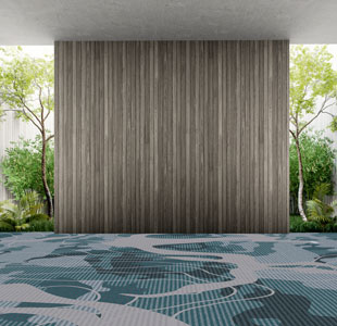 Blue Loop Modern Conference Carpet