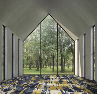 Zielony Dywan Abstrakcyjny dywan mieszkaniowy
