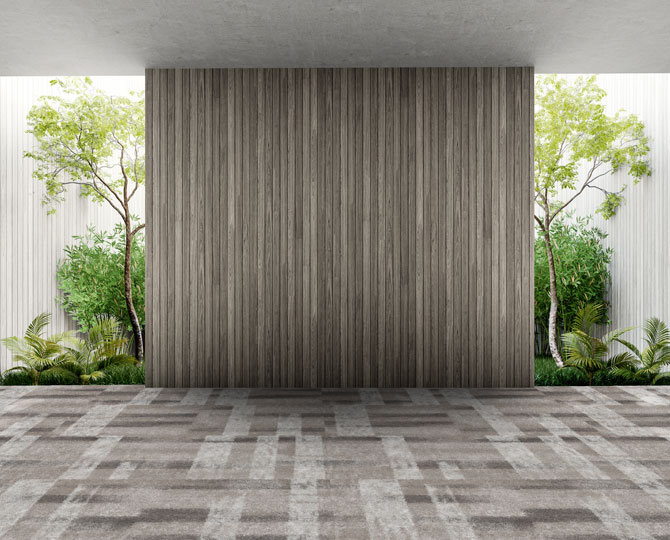 Grey Cut Modern Resorts Carpets