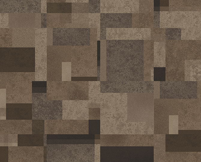 Mondrean Brown Loop Modern Office Carpet Tiles